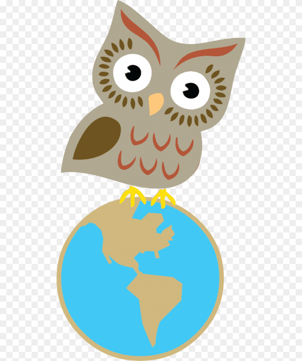 Earth Sciences Maps Workshops Owl Science Clip Art, Animal, Bird, Jay, Beak Png Image