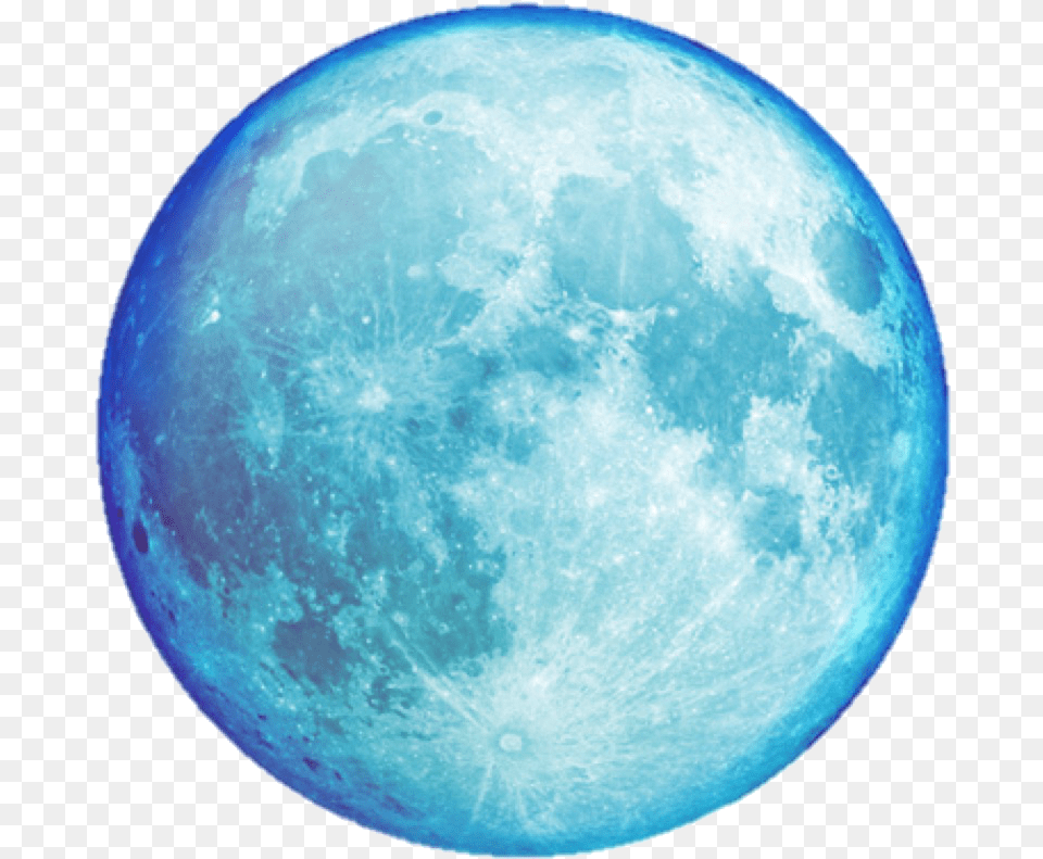 Earth Supermoon Full Moon Clip Art Blue Moon In, Astronomy, Nature, Night, Outdoors Free Png Download