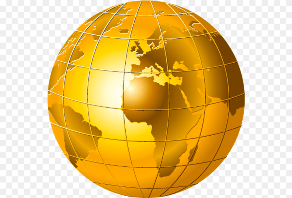 Earth Logo Gold Globe, Astronomy, Outer Space, Planet, Sphere Free Transparent Png