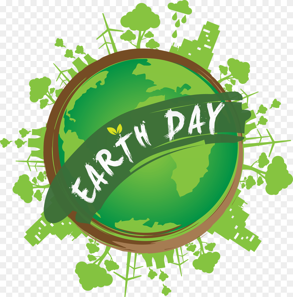Earth Vector Download Earth Day Sticker, Green, Food, Fruit, Plant Free Png