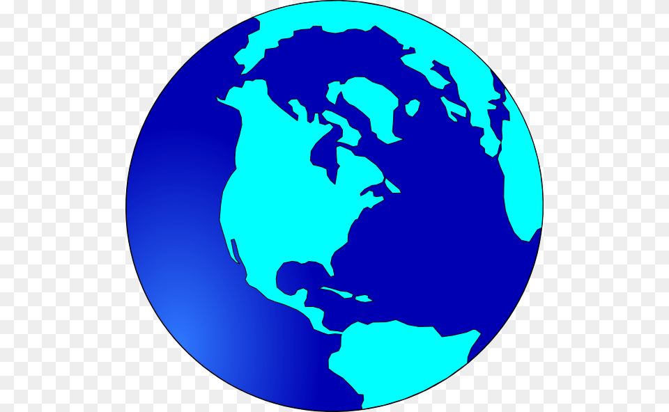 Earth Vector Round World Map, Astronomy, Globe, Outer Space, Planet Png