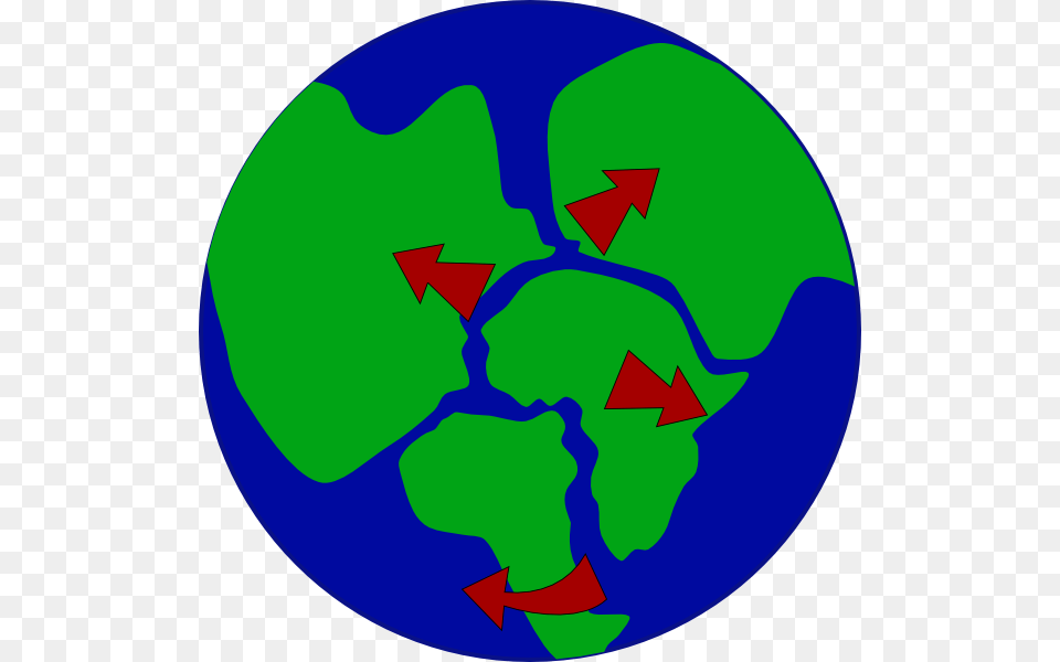 Earth With Continents Breaking Up Clip Art, Astronomy, Outer Space, Planet, Globe Free Transparent Png