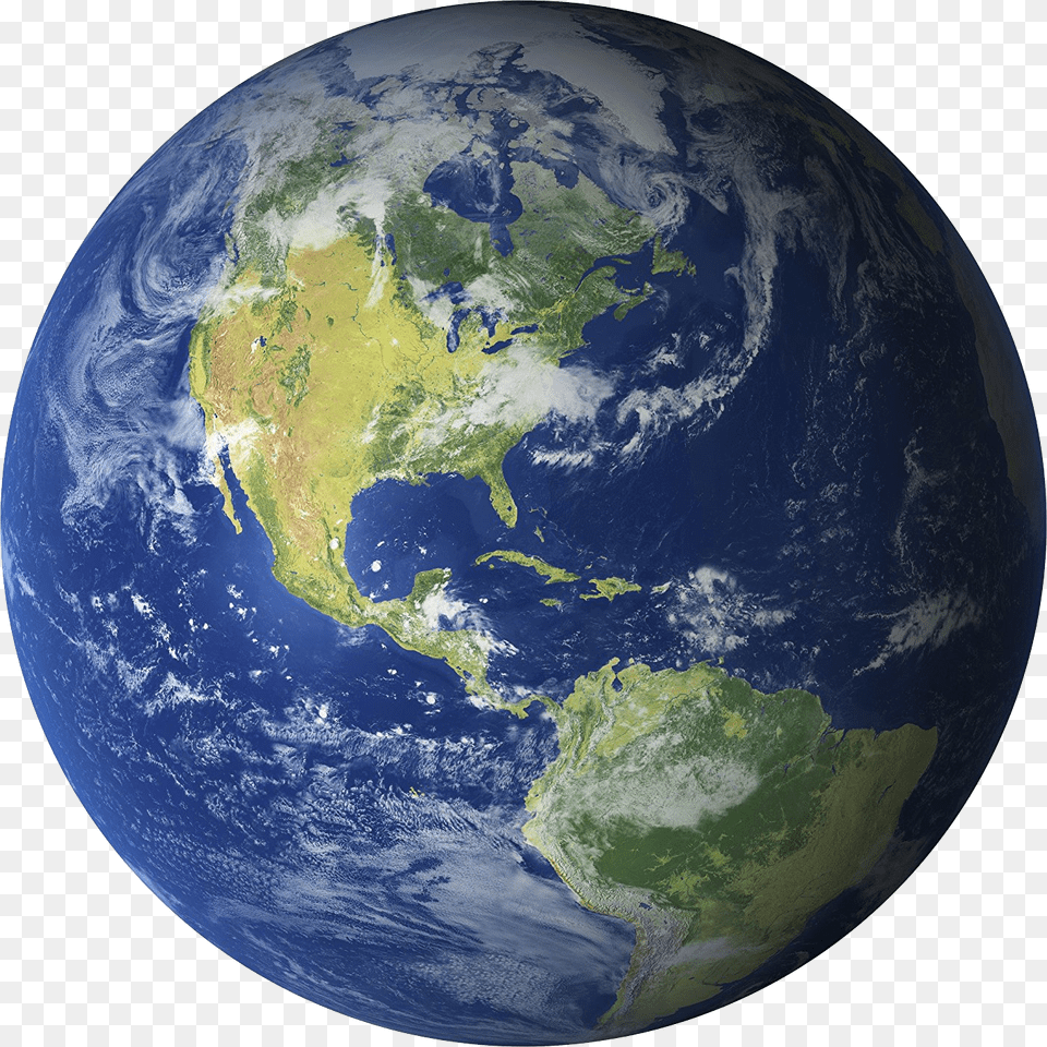 Earth With No Background, Astronomy, Globe, Outer Space, Planet Free Png Download