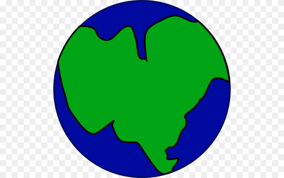 Earth With One Continent Clip Art, Astronomy, Outer Space, Planet, Globe Free Transparent Png
