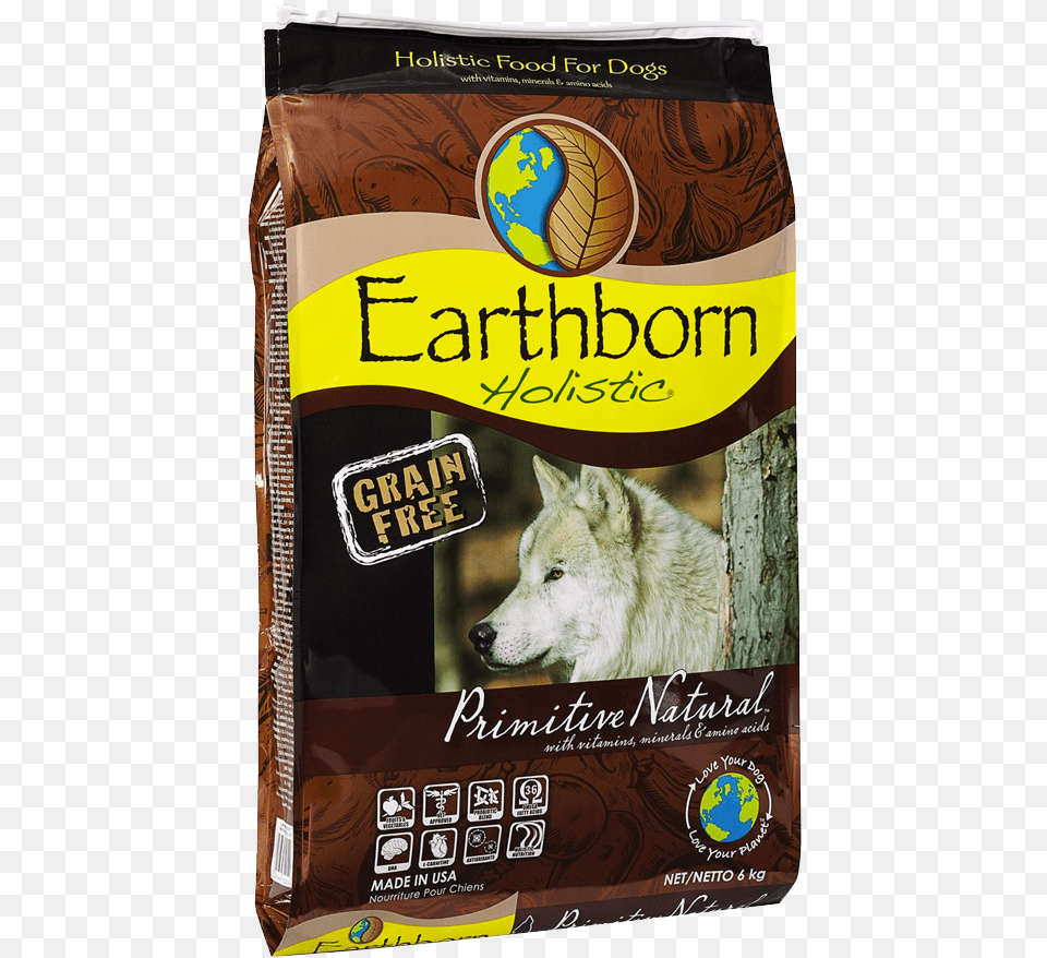 Earthborn Holistic Primitive Natural Grain Animal, Canine, Dog, Mammal Free Png