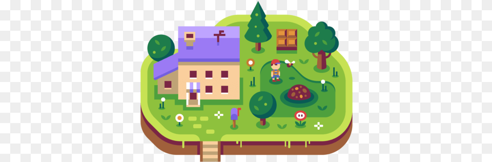 Earthbound Baby Toys, Neighborhood, Grass, Plant, Person Png