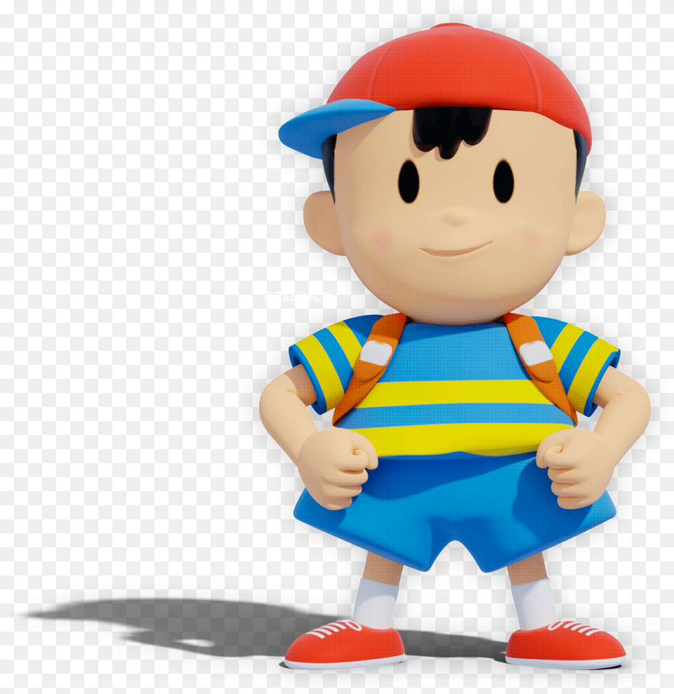 Earthbound Ness Clipart Download Cartoon, Baby, Person, Toy Free Png