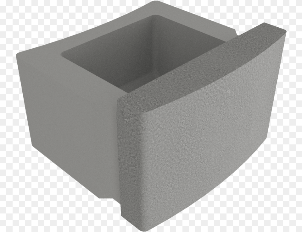 Earthform Vase, Brick, Pottery, Furniture Free Png Download