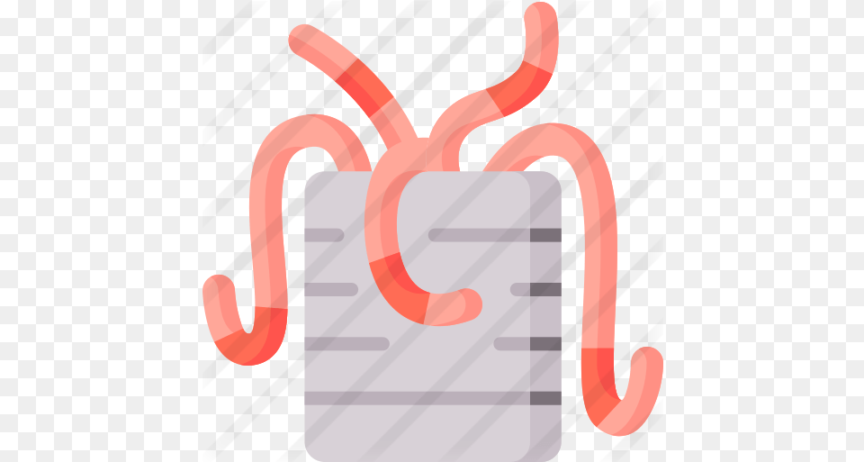Earthworm Graphic Design, Smoke Pipe Free Png