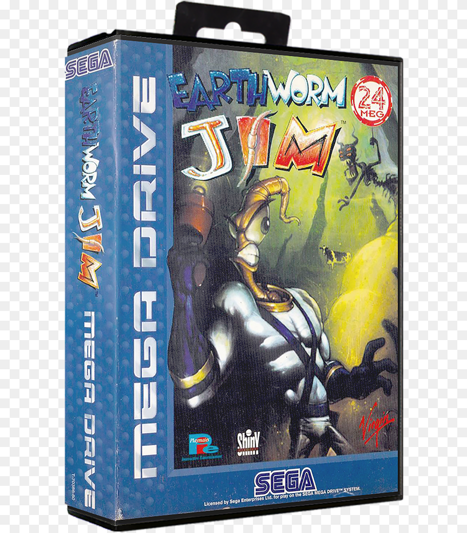Earthworm Jim Sega Mega Drive, Person Free Png Download