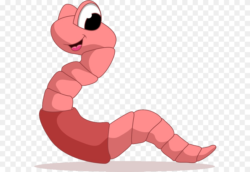 Earthworm Worm Earthworm Cartoon Png Image
