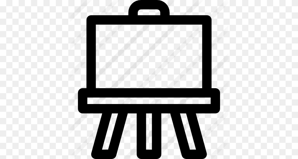 Easel, Gray Free Transparent Png