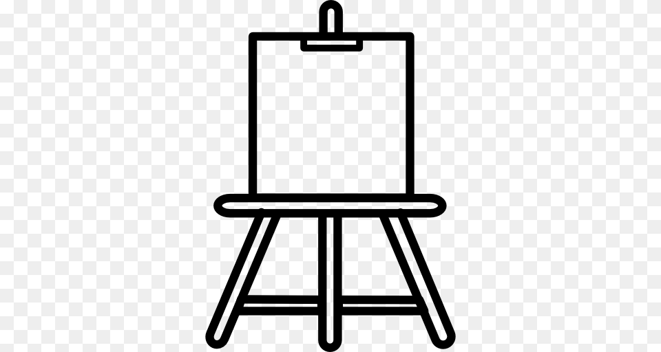 Easel Icon, White Board, Crib, Furniture, Infant Bed Free Png Download