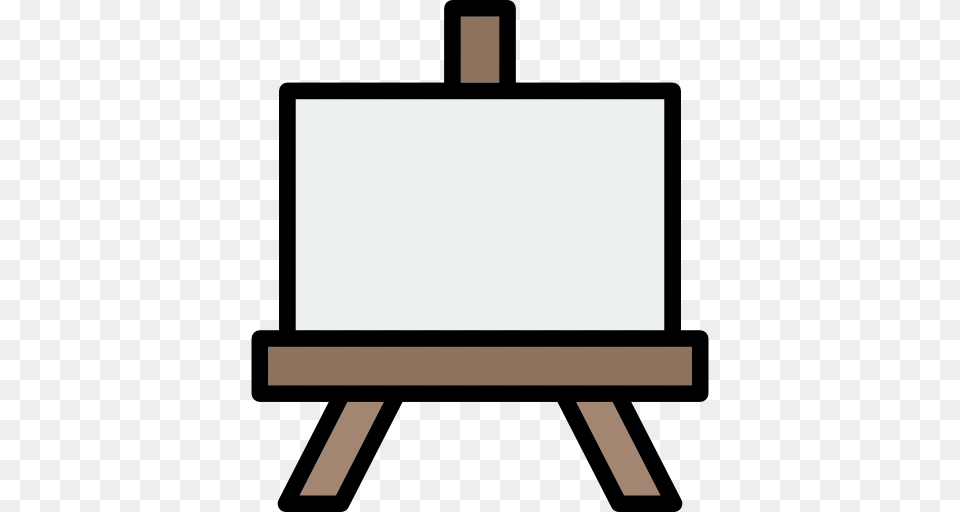 Easel Icon, White Board, Canvas Png Image