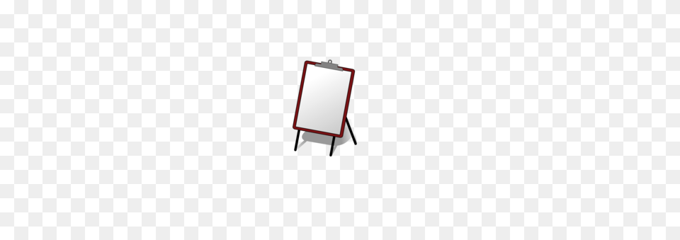 Easel Painting Art Drawing Black And White, White Board Free Png