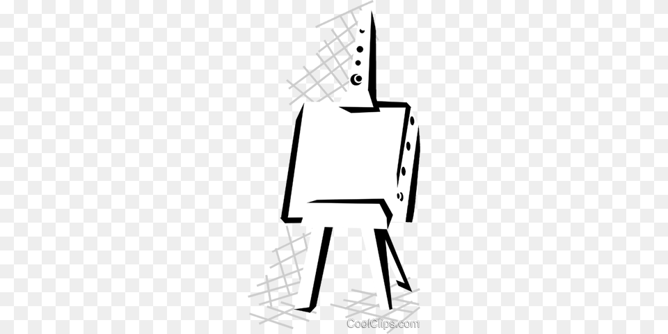 Easel Royalty Vector Clip Art Illustration Free Transparent Png