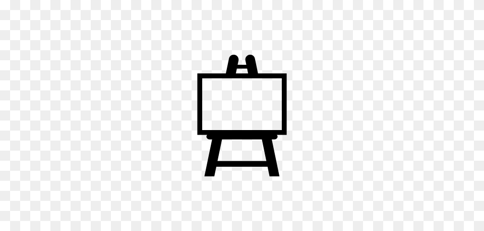 Easel Stand Icon Endless Icons, Gray Free Png