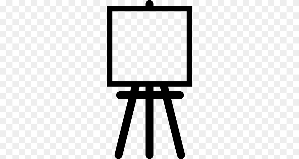 Easel Tool Paint Art Tools And Utensils Tools Painter, Gray Free Transparent Png