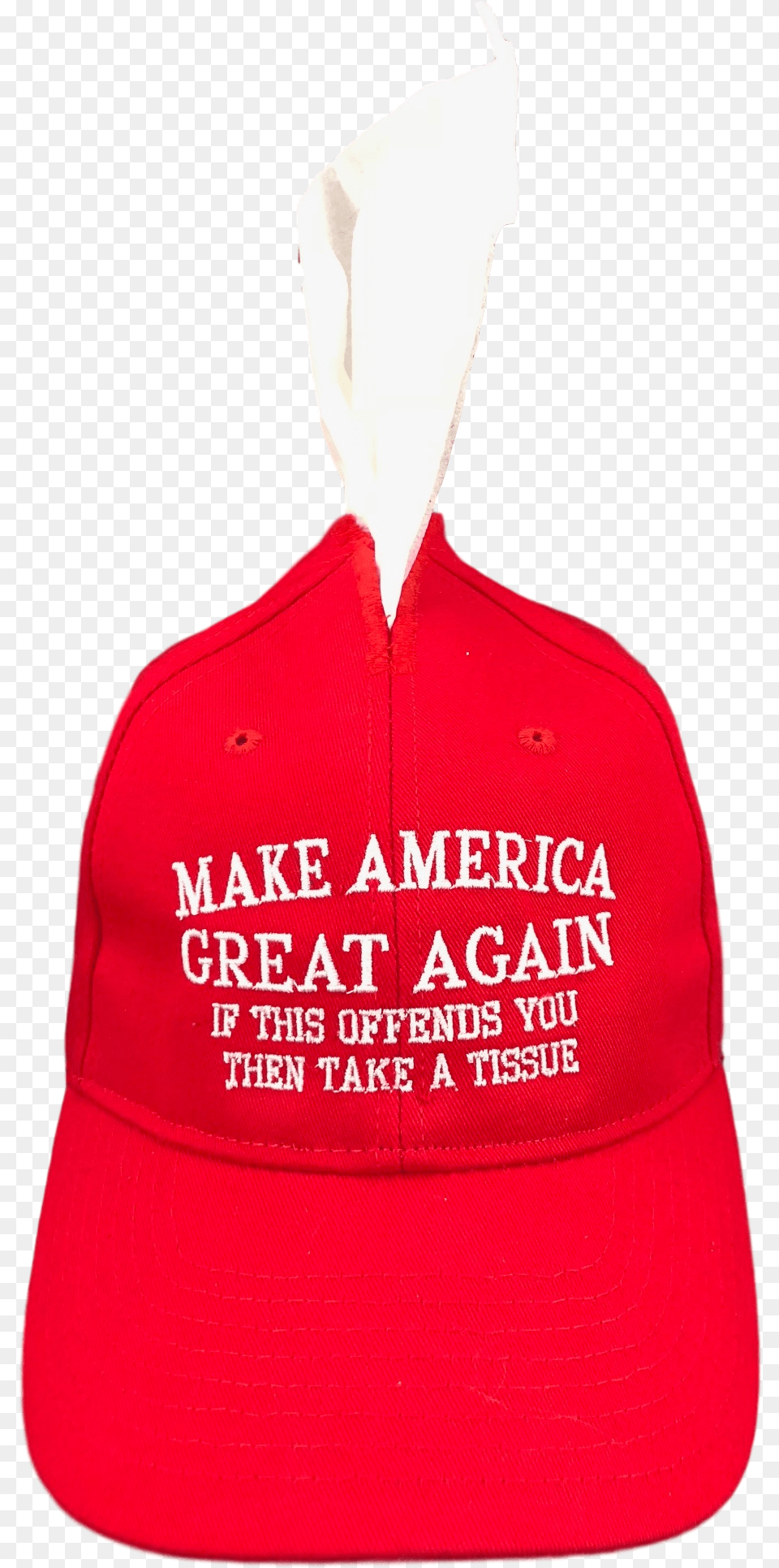 Easily Offended Tissue Hat Box Cover Make America Great Baseball Cap, Baseball Cap, Clothing, Paper, Adult Free Transparent Png