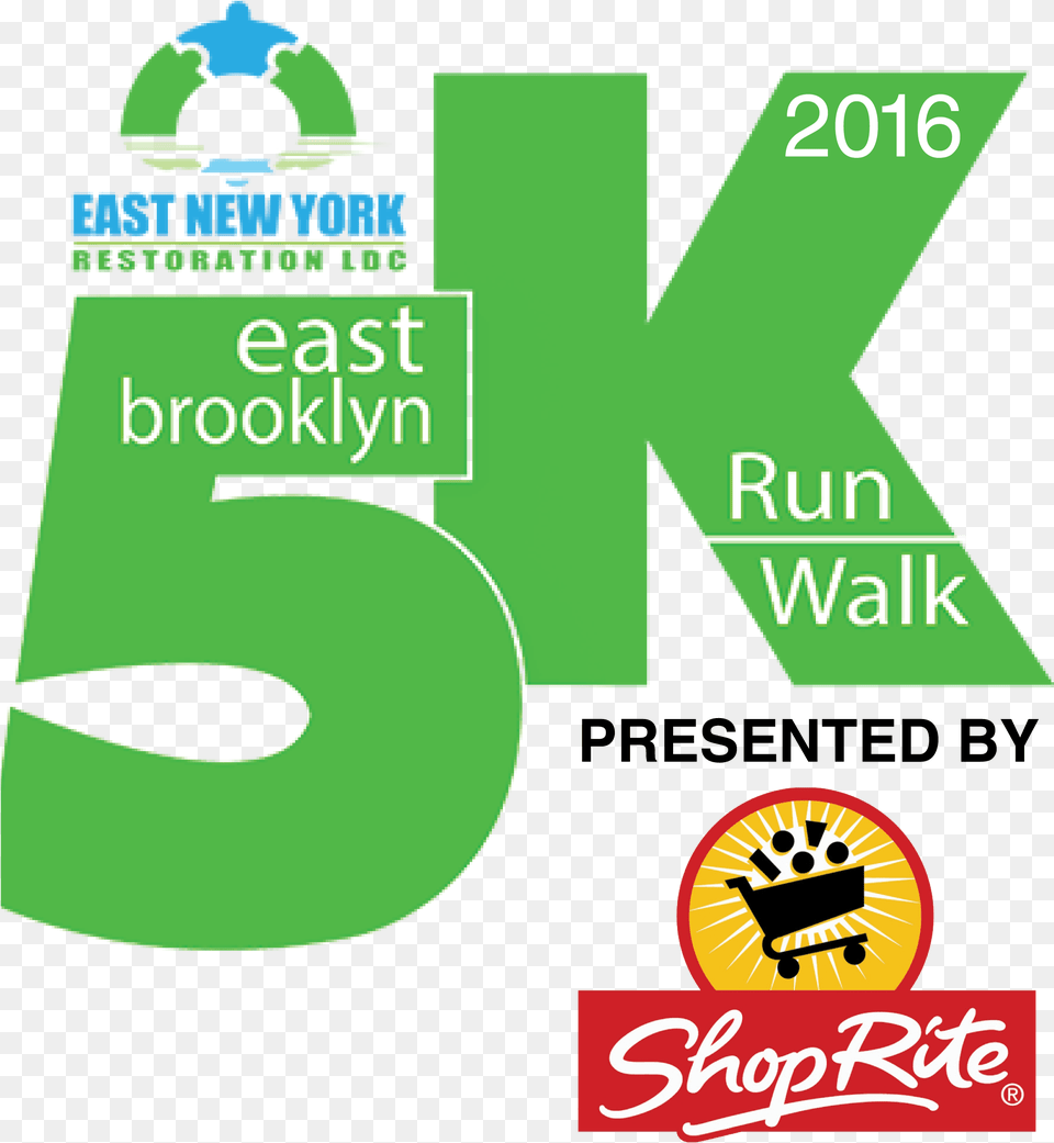 East Brooklyn 5k Runwalk 2016 Presented By Shoprite Brooklyn, Advertisement, Poster, Symbol, Text Free Png