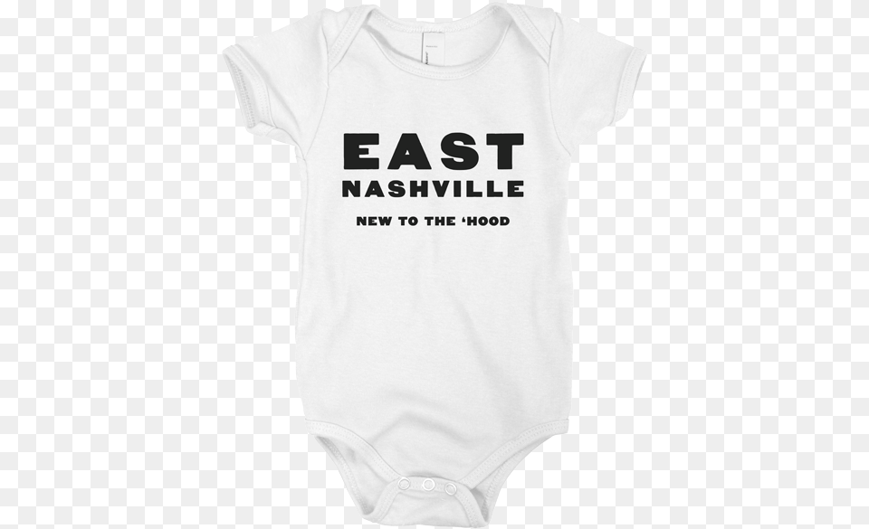 East Nashville Onesie Active Shirt, Clothing, T-shirt, Undershirt Png Image