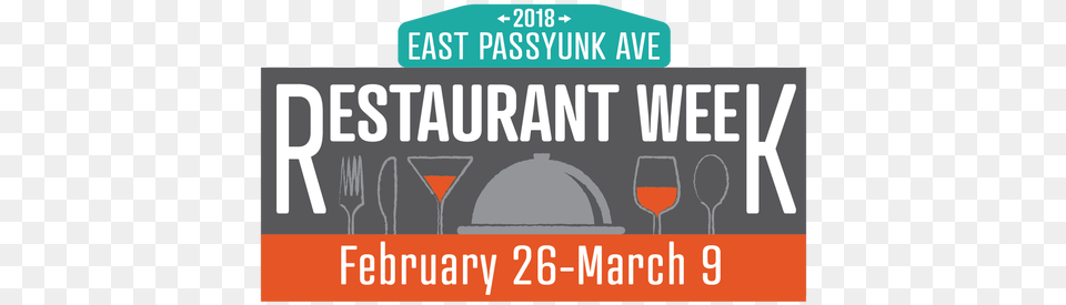 East Passyunk Restaurant Week, Cutlery, Fork, Advertisement, Alcohol Free Transparent Png