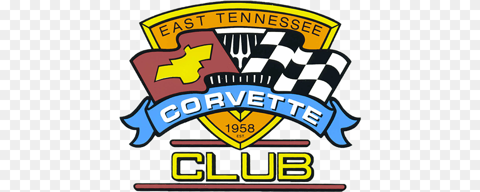 East Tennessee Corvette Club Corvette Clubs Logos, Logo, Dynamite, Weapon, Symbol Png Image