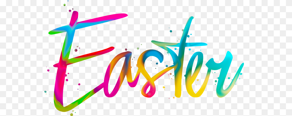 Easter, Art, Graphics, Light, Neon Free Png