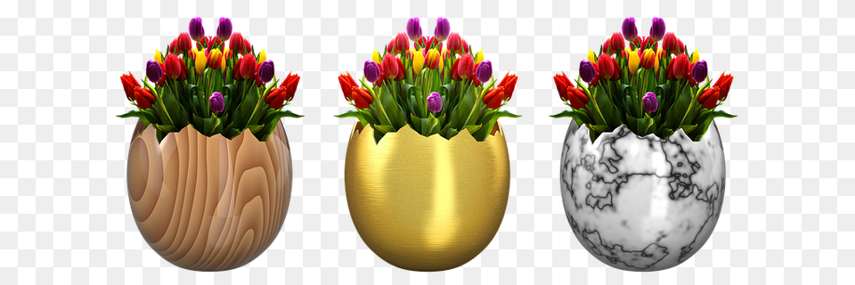 Easter Flower, Flower Arrangement, Flower Bouquet, Jar Png Image