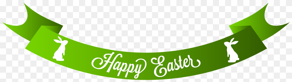 Easter Banner Cliparts, Green, Symbol, Logo Free Png Download