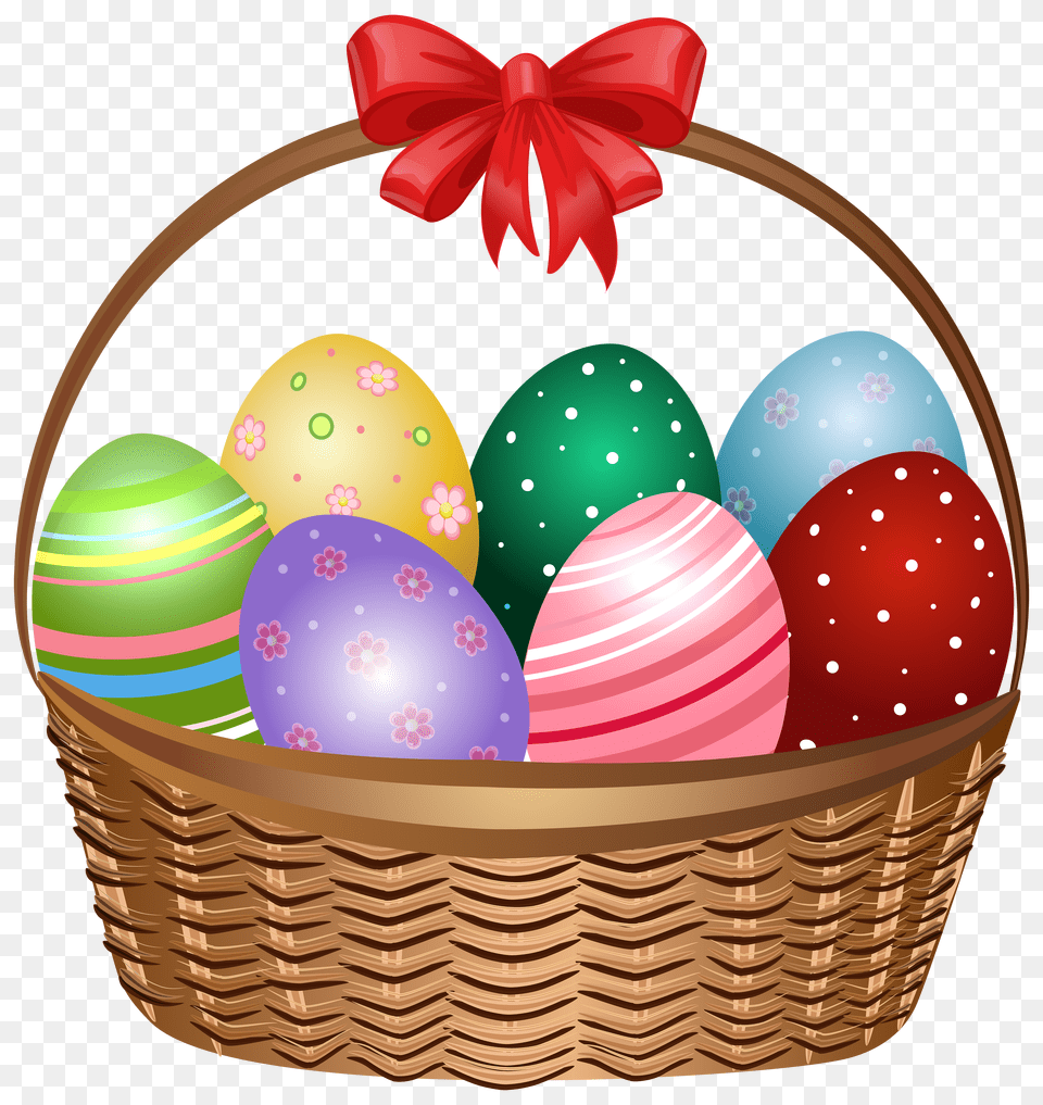 Easter Basket Clip Art Free Png