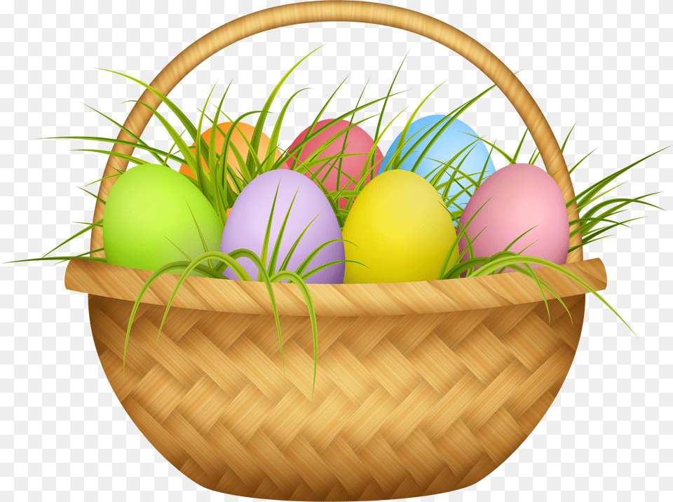 Easter Basket Image, Egg, Food, Plant, Easter Egg Free Png