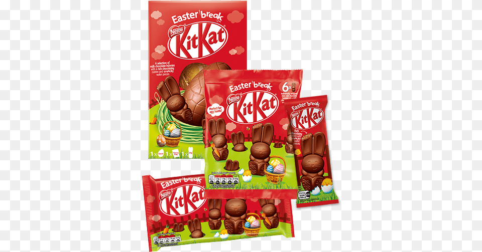 Easter Break Kit Kat, Food, Sweets, Candy, Advertisement Free Transparent Png