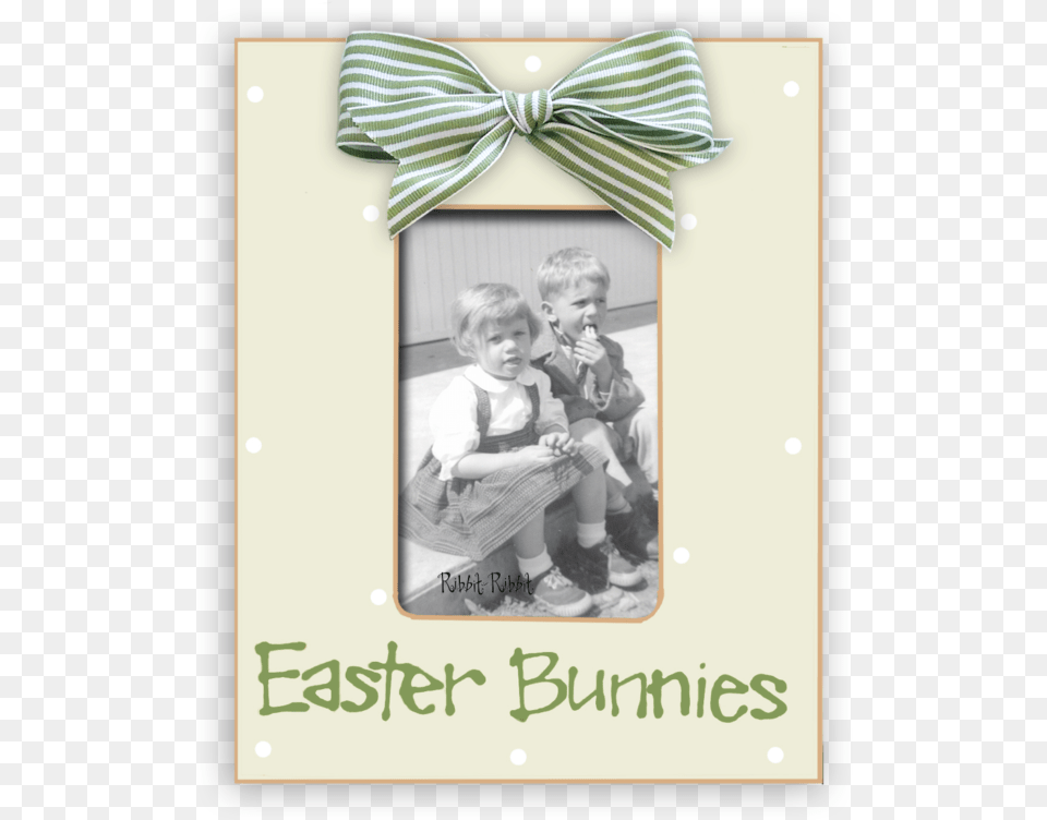 Easter Bunnies Leaf Picture Frame, Accessories, Portrait, Photography, Person Free Png
