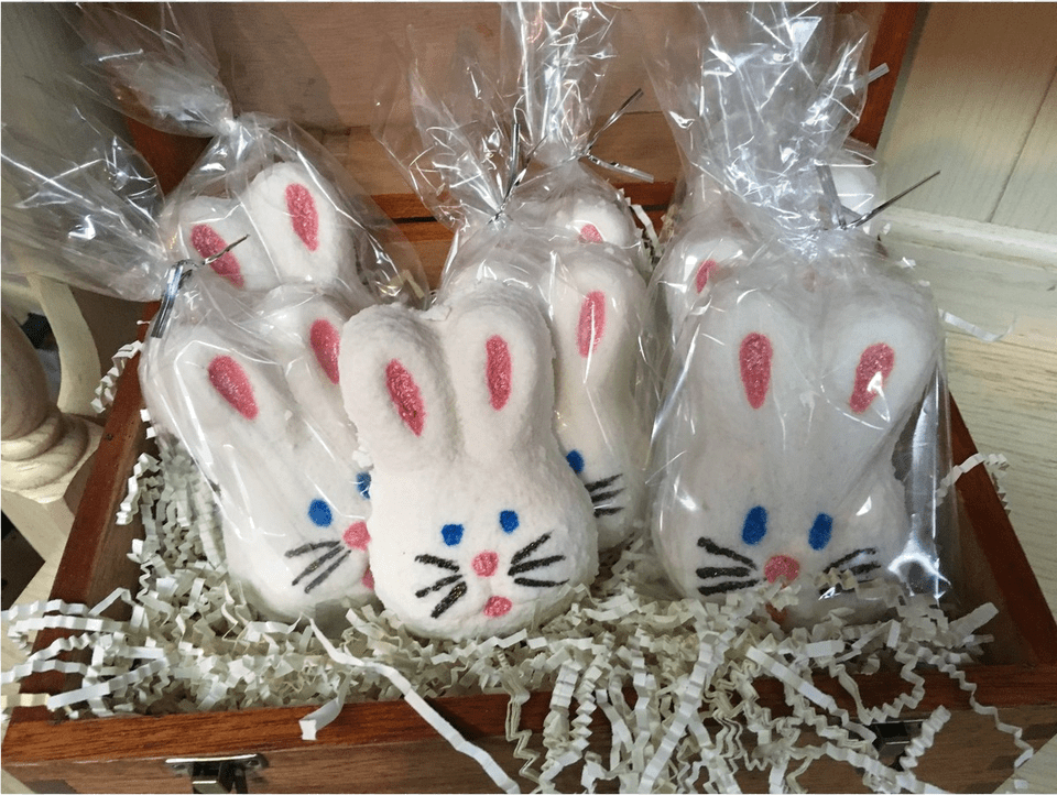 Easter Bunny Bath Bombs, Plush, Toy, Christmas, Christmas Decorations Free Transparent Png