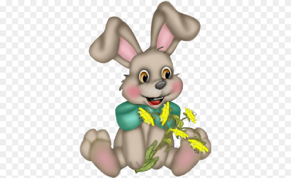 Easter Bunny Cartoon Cute Easter Bunny Happy Easter Background Easter Bunny, Animal, Mammal, Rabbit, Doll Png