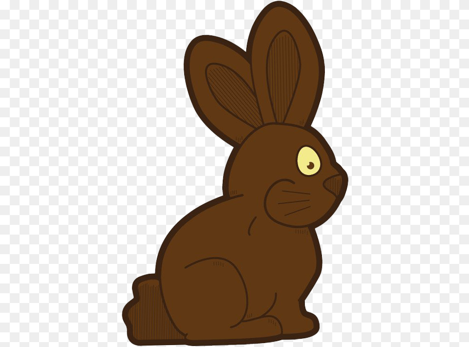Easter Bunny Chocolate Picture Chocolate Easter Bunny Clipart, Animal, Mammal, Rabbit, Rodent Free Png