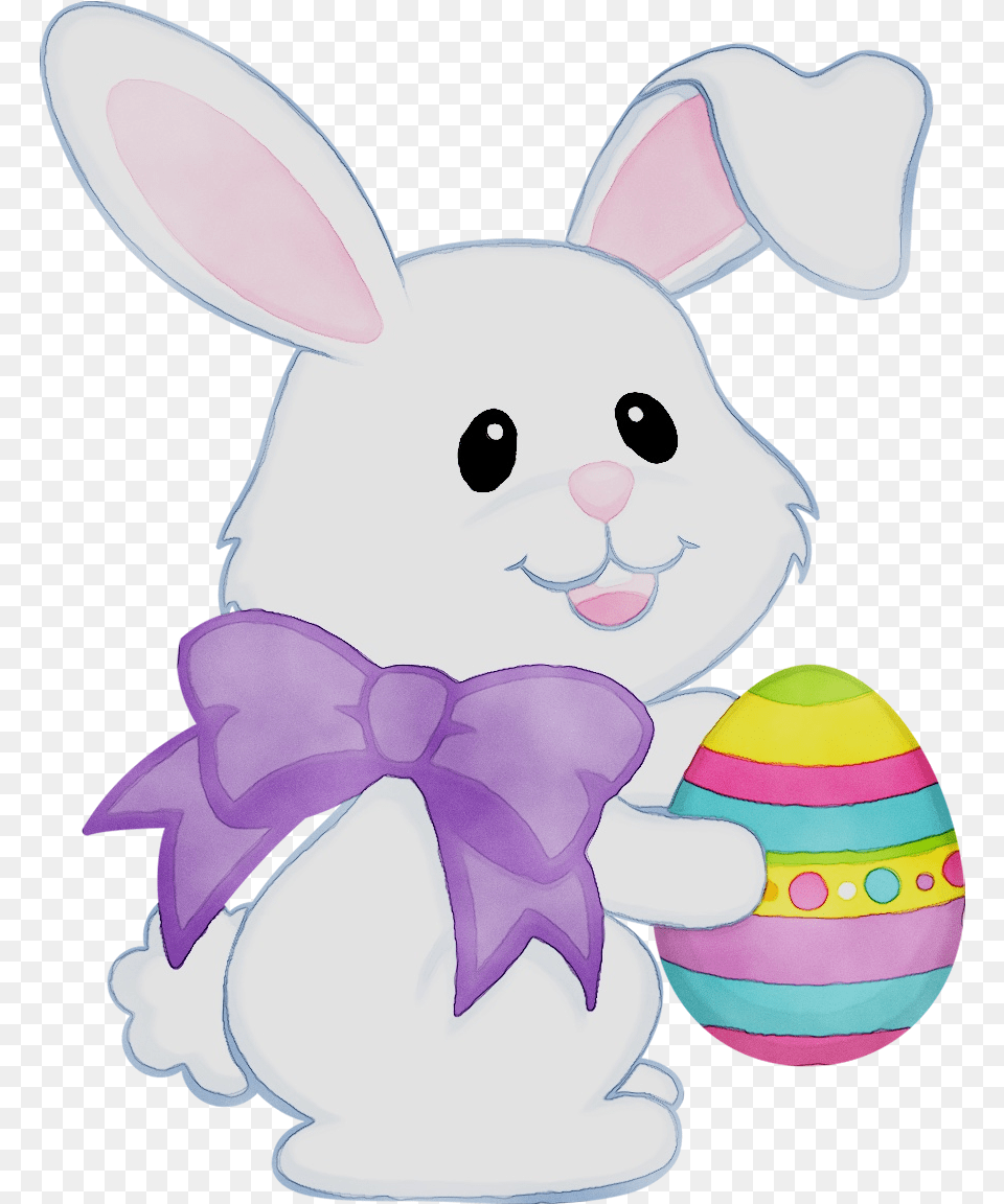 Easter Bunny Clip Art Rabbit Portable Network Graphics Cute Easter Bunny Clipart, Egg, Food, Face, Head Free Png Download