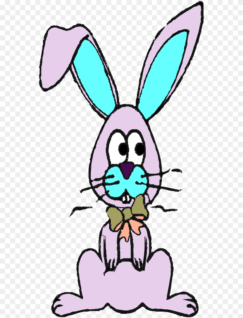 Easter Bunny Color Image Domestic Rabbit, Baby, Person, Cartoon, Animal Png