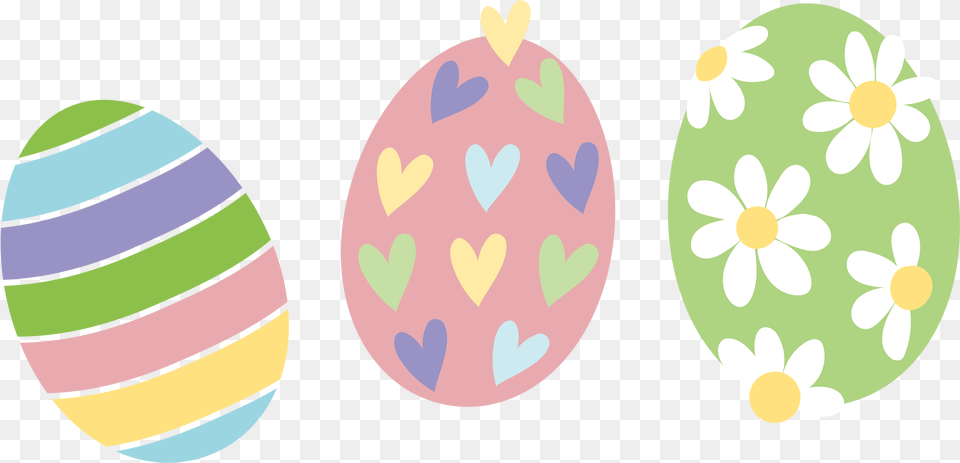 Easter Bunny Easter Egg Easter Eggs In A Line, Easter Egg, Food, Astronomy, Moon Free Png