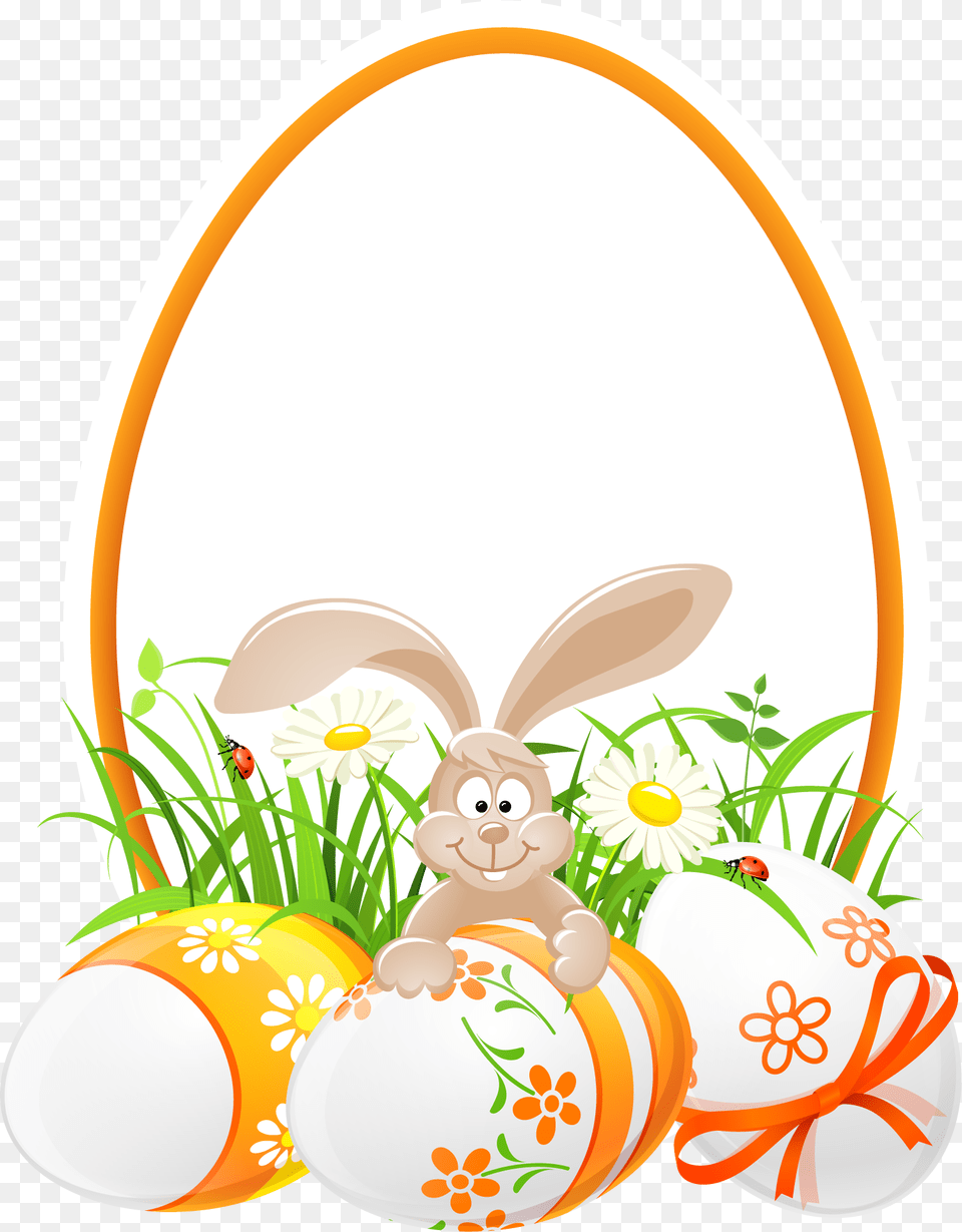 Easter Bunny Egg Hunt Clip Art, Food, Easter Egg Free Png Download