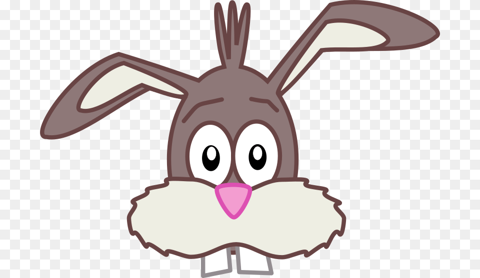 Easter Bunny Face Clipart, Animal, Mammal Free Transparent Png