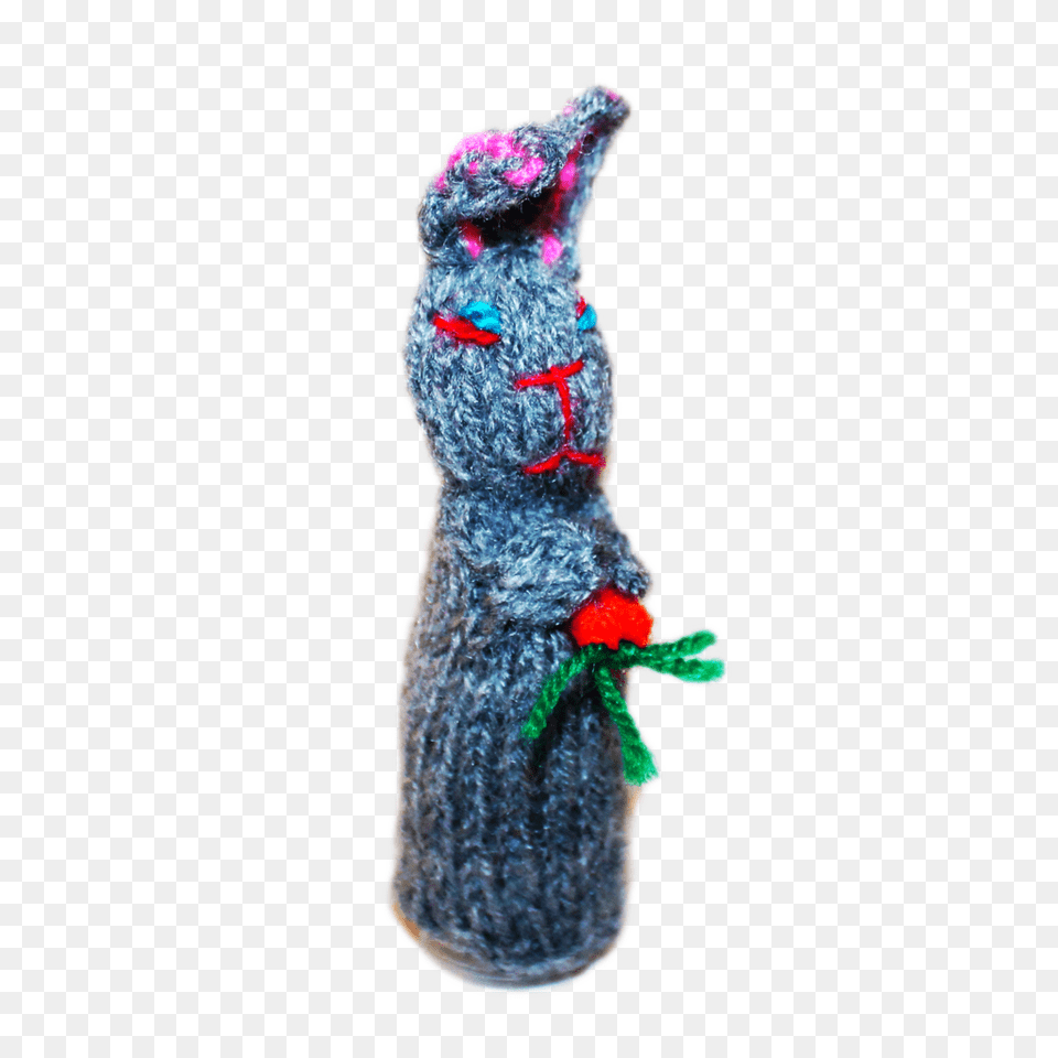 Easter Bunny Finger Puppet, Figurine, Animal, Bird, Pottery Free Png Download