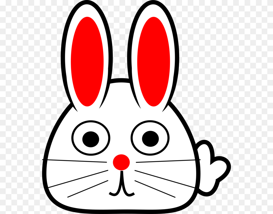 Easter Bunny Hare Domestic Rabbit Face, Animal, Mammal, Fish, Sea Life Png Image