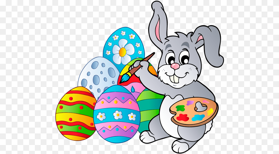 Easter Bunny Background Easter Bunny Clip Art, Egg, Food, Easter Egg Png Image
