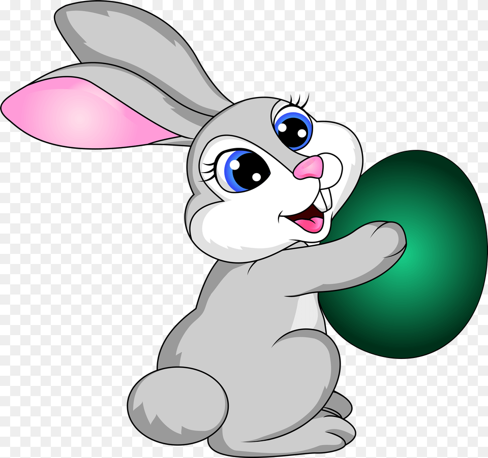 Easter Bunny No Background, Cartoon Free Transparent Png