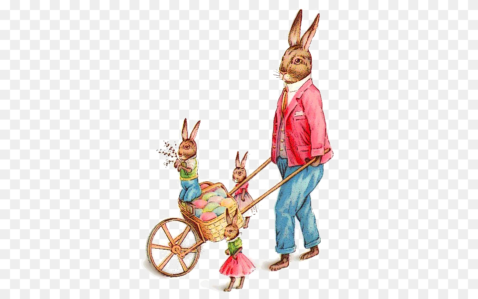 Easter Bunny Photo, Machine, Wheel, Baby, Person Free Png