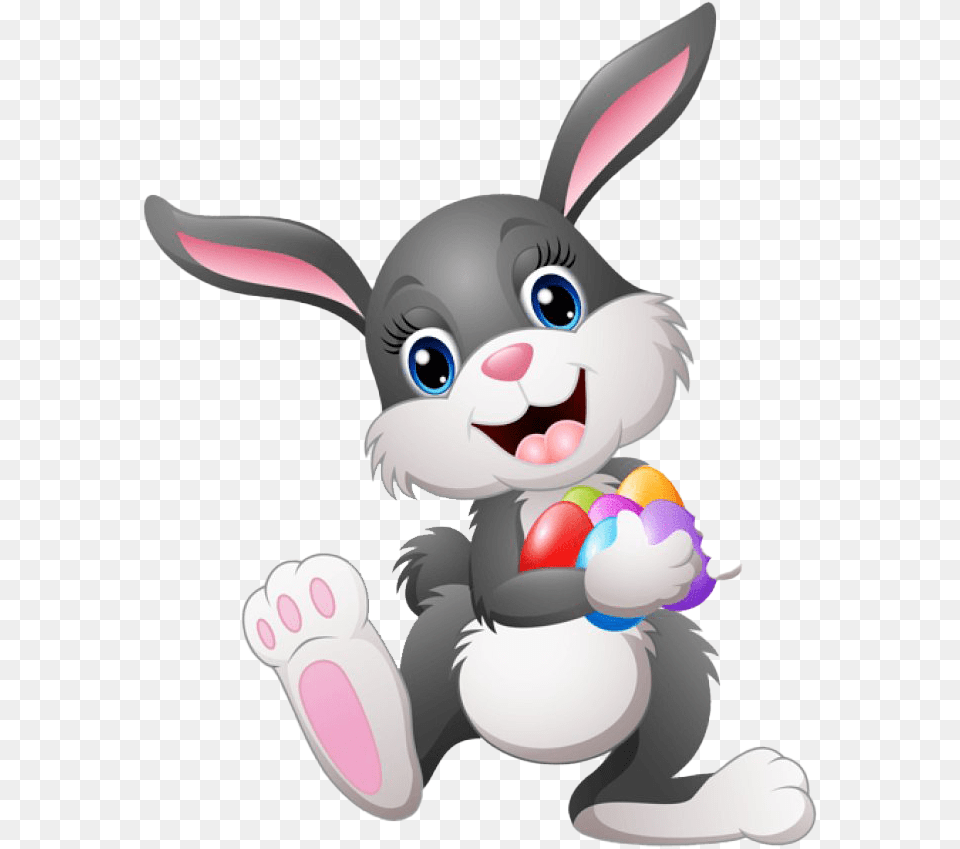 Easter Bunny Transparent Animated Happy Easter Bunny, Animal, Mammal Free Png Download