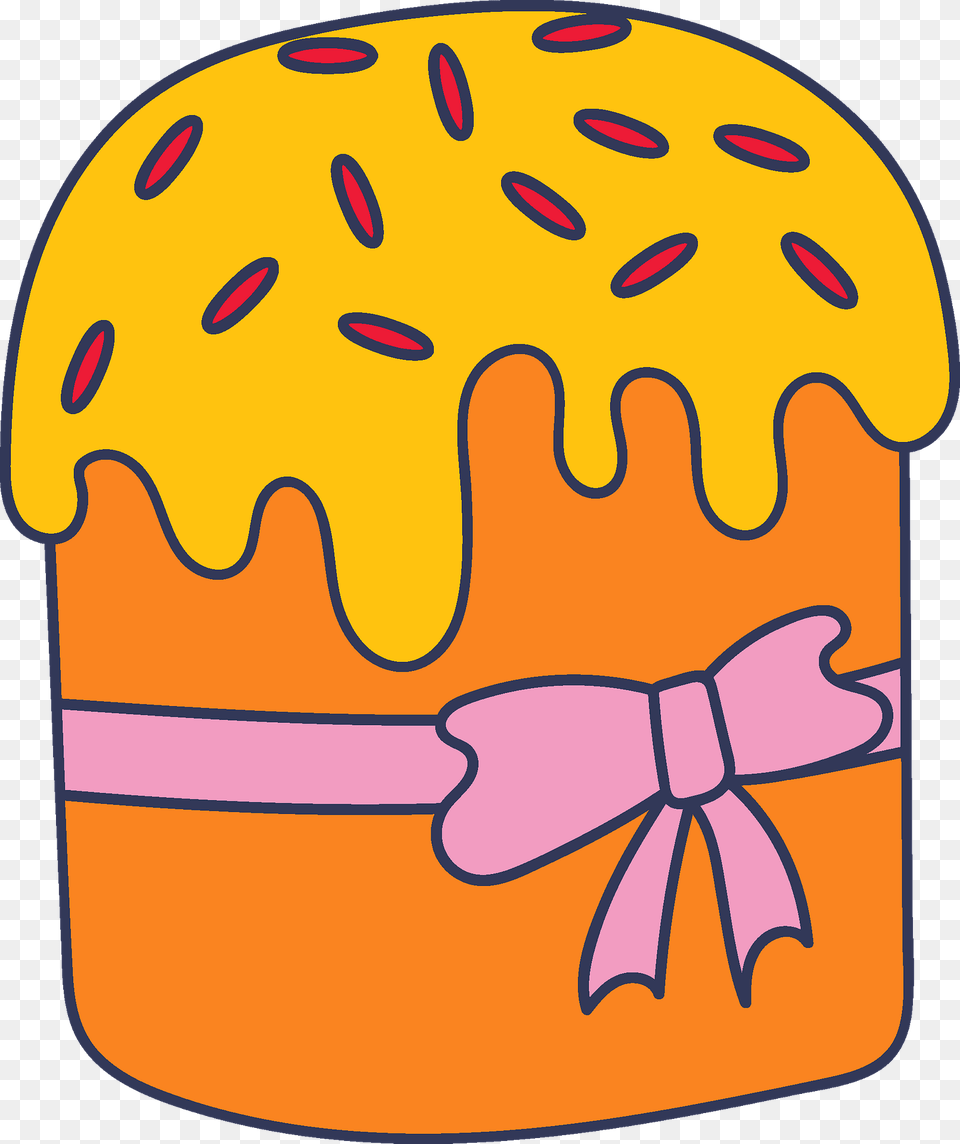 Easter Cake Clipart, Cream, Dessert, Food, Icing Png
