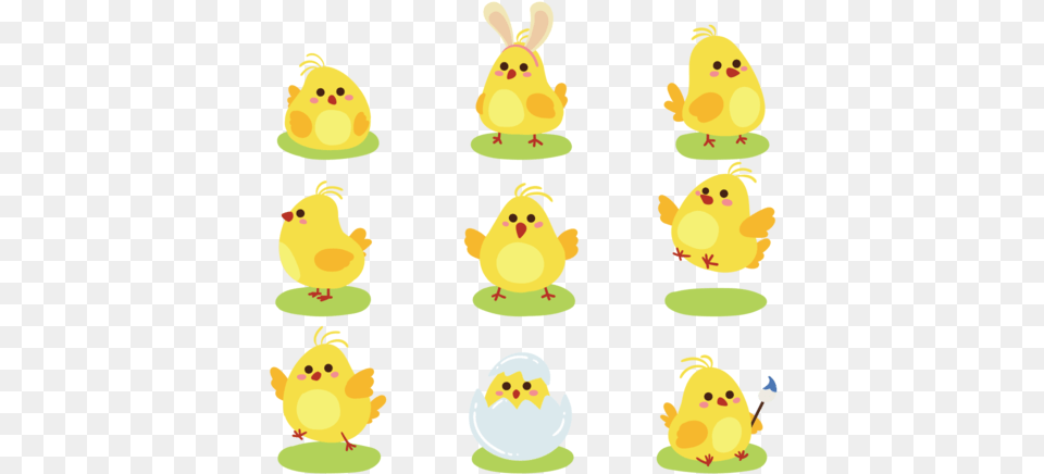 Easter Chick Cute Icons Easter, Peeps, Animal, Bear, Mammal Png Image